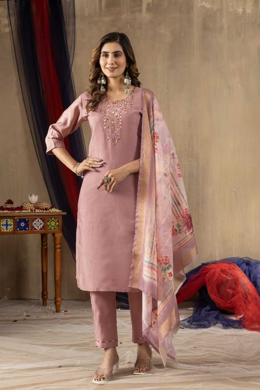 Ynf Shimmer silk RIN197 4762 Suits & Dresses Wholesale Embroidery Suits Party wear suits Designer Suits Manufacturer