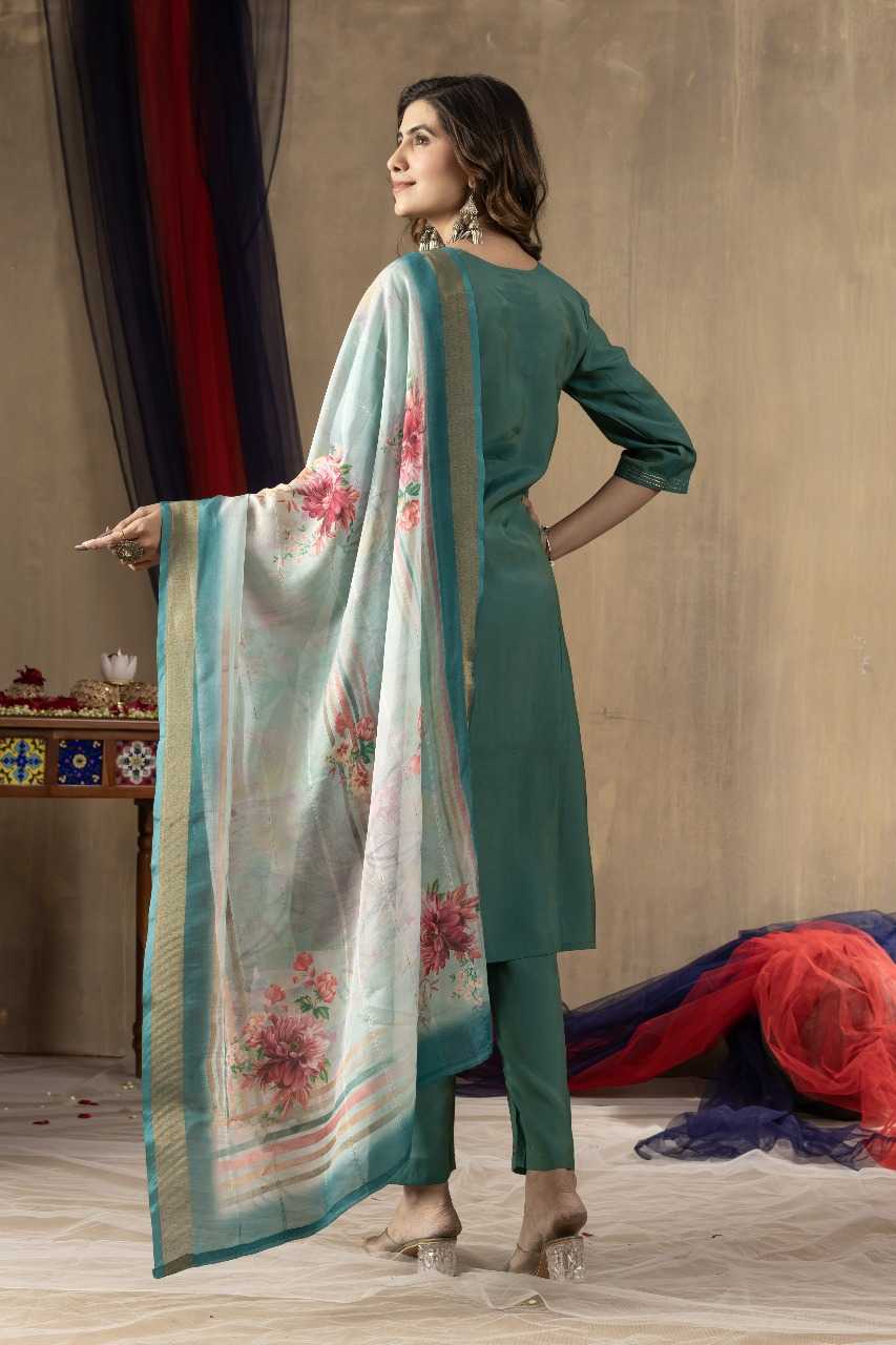 Ynf Shimmer silk RIN197 4762 Suits & Dresses Wholesale Embroidery Suits Party wear suits Designer Suits Manufacturer