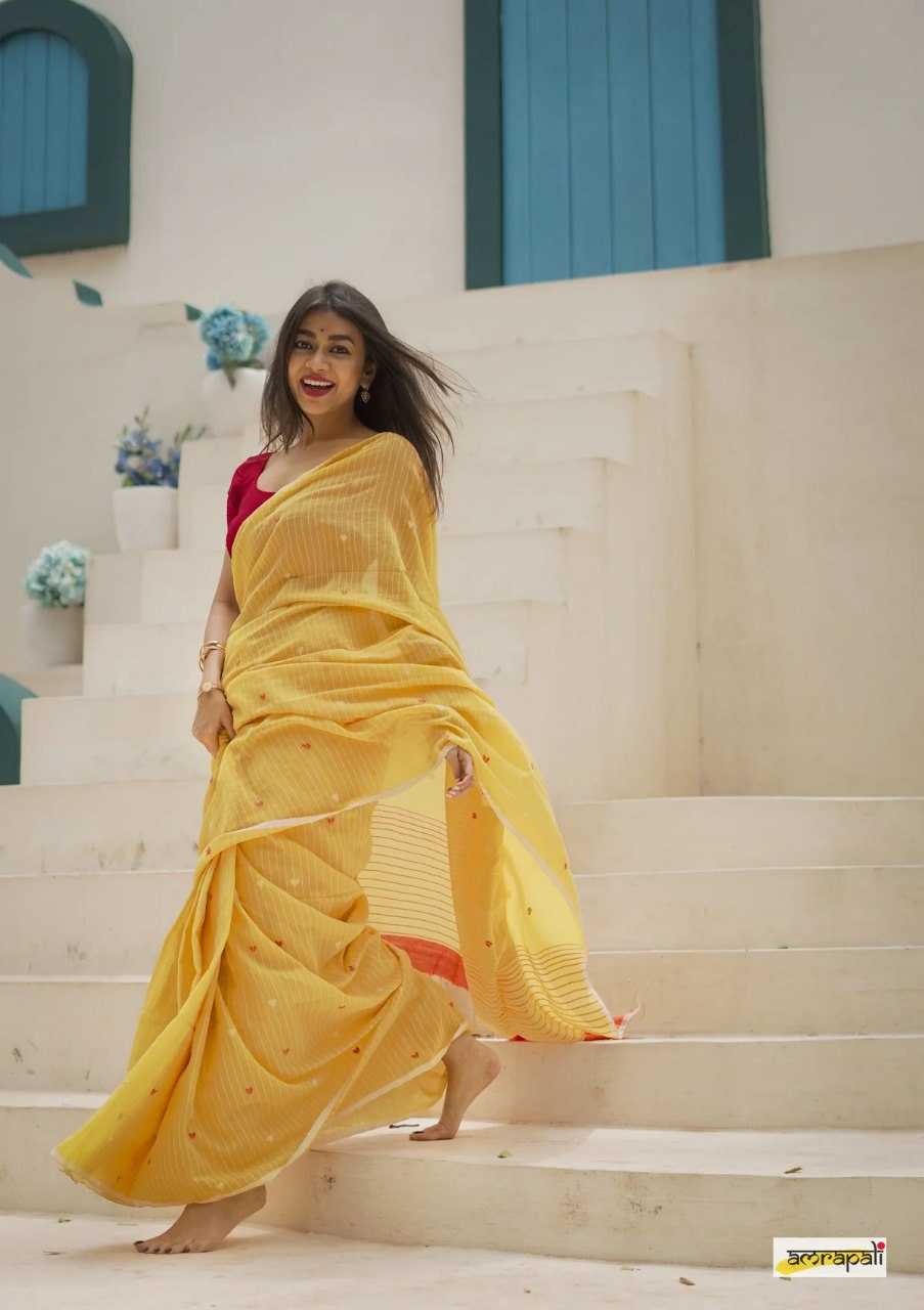 Ynf Silk Cotton RIN101 3503 Sarees Wholesale Fancy Sarees Cotton Linen Sarees Ladies Sarees Manufacturer