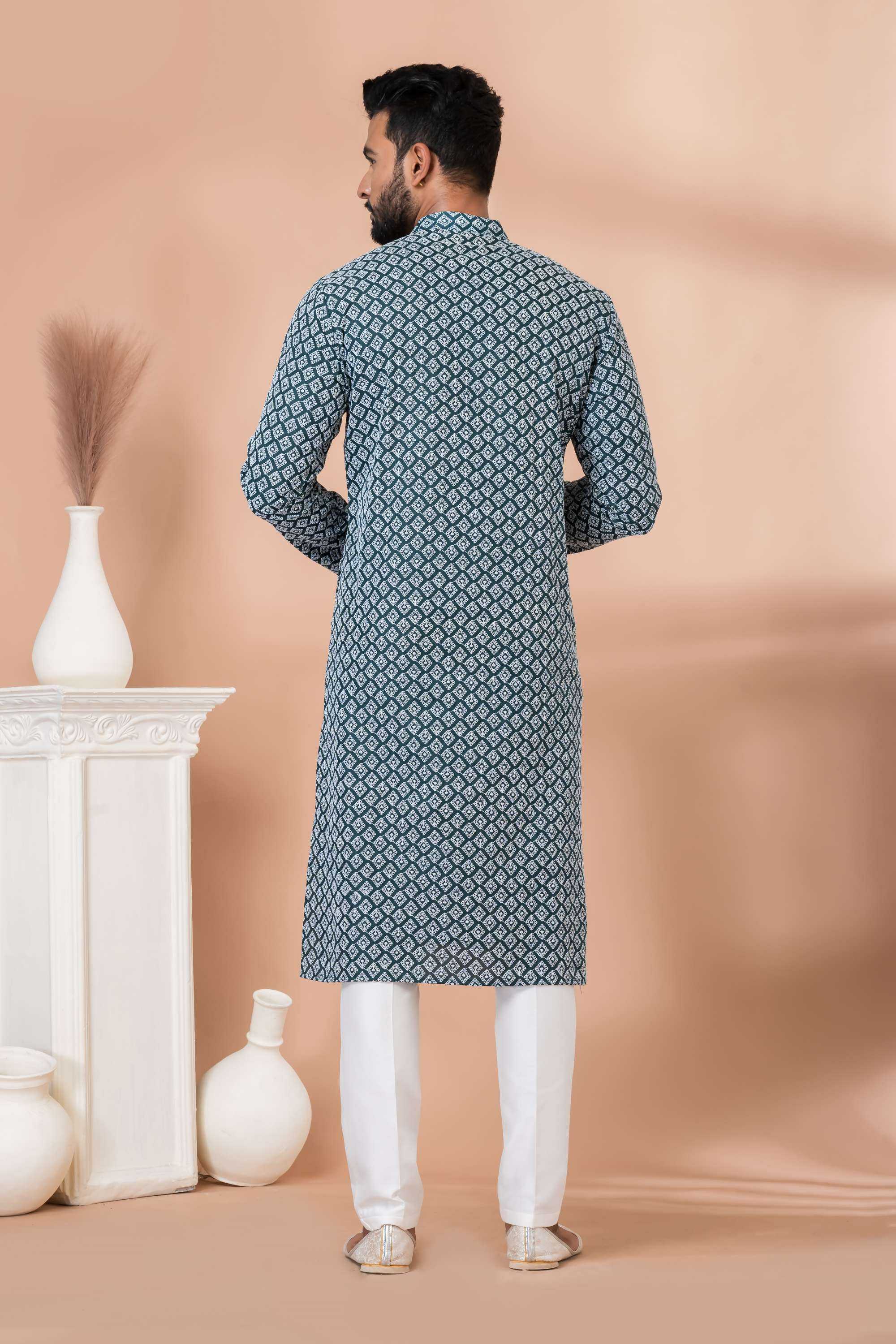 Ynf Silk Cotton RIN223 3435A Mens Wear Wholesale Mens Kurtas Mens Kurta Pyjama Men Wedding kurta Manufacturer