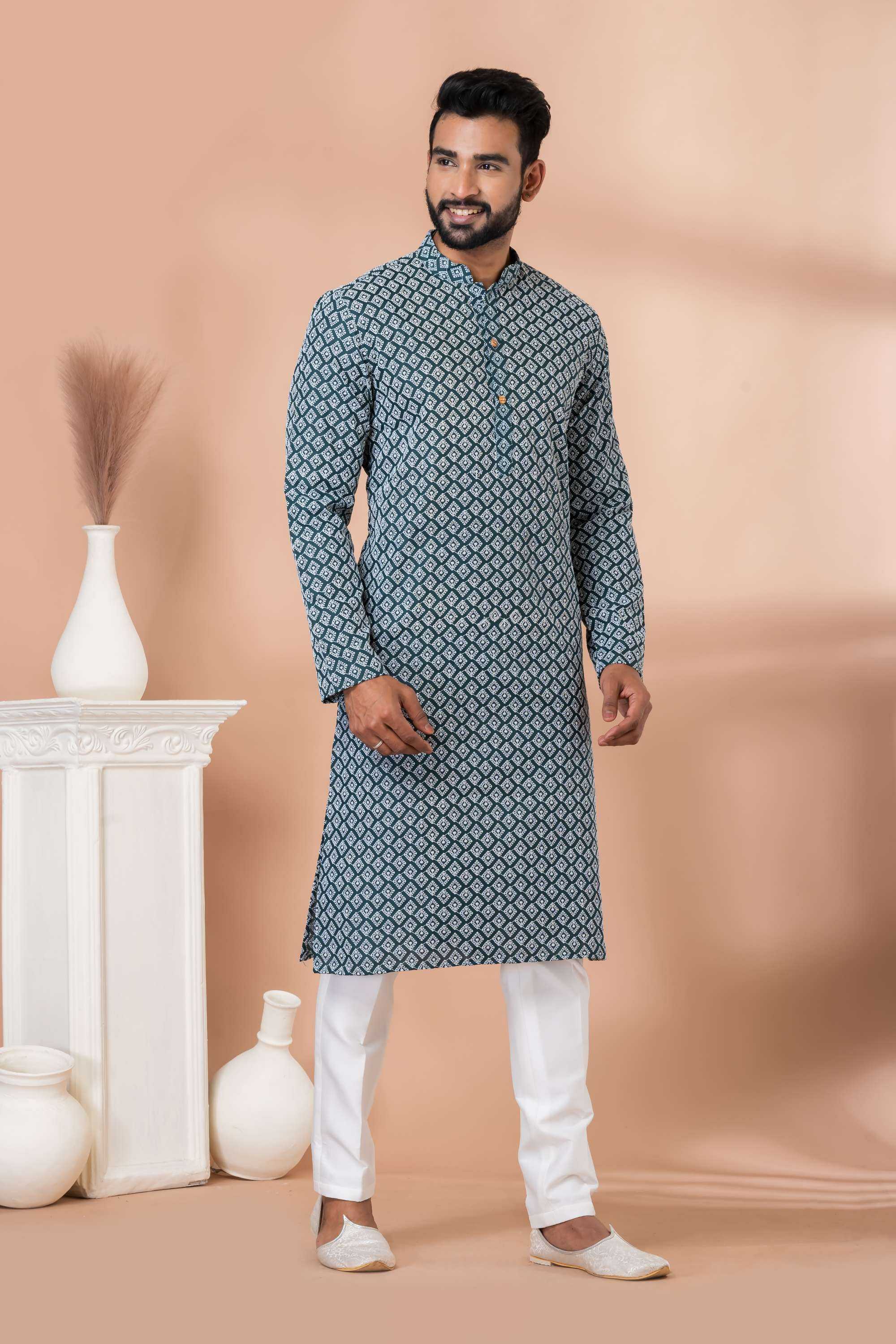 Ynf Silk Cotton RIN223 3435B Mens Wear Wholesale Mens Kurtas Mens Kurta Pyjama Men Wedding kurta Manufacturer