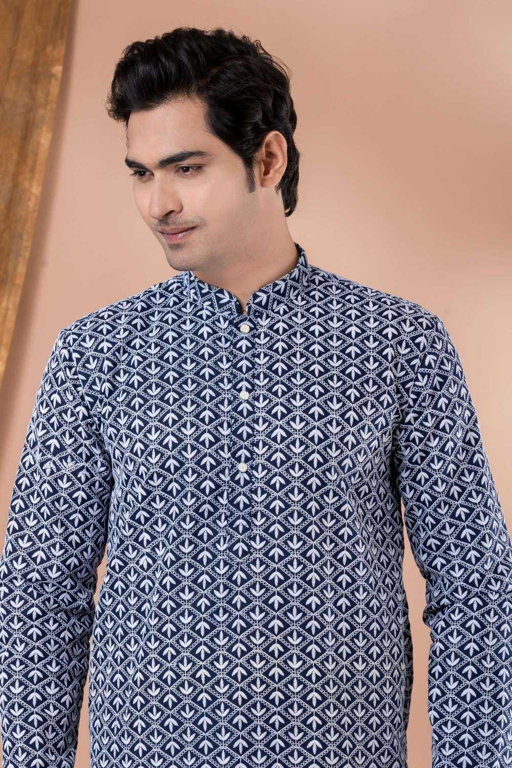 Ynf Silk Cotton RIN223 3437A Mens Wear Wholesale Mens Kurtas Mens Kurta Pyjama Men Wedding kurta Manufacturer