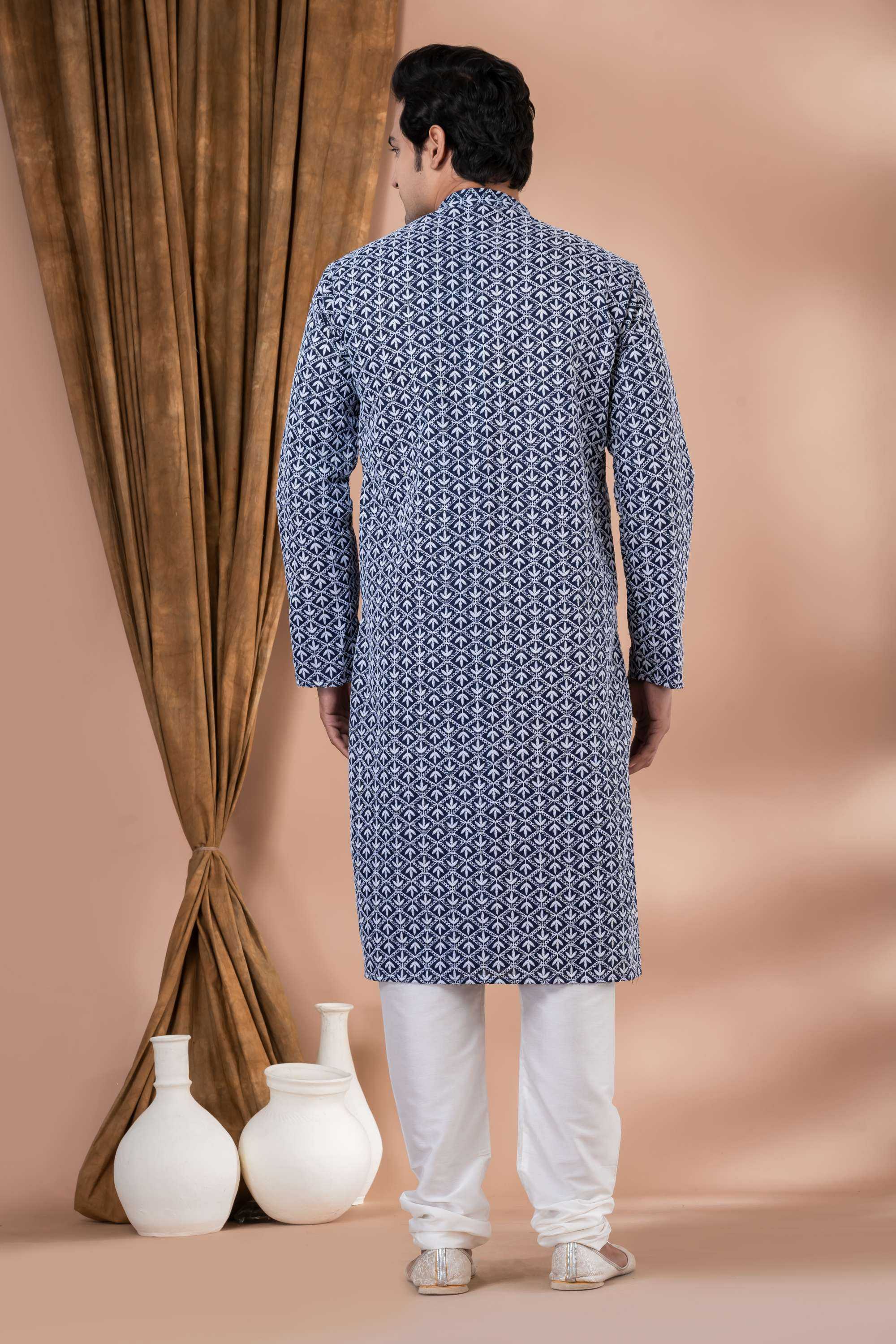 Ynf Silk Cotton RIN223 3437A Mens Wear Wholesale Mens Kurtas Mens Kurta Pyjama Men Wedding kurta Manufacturer