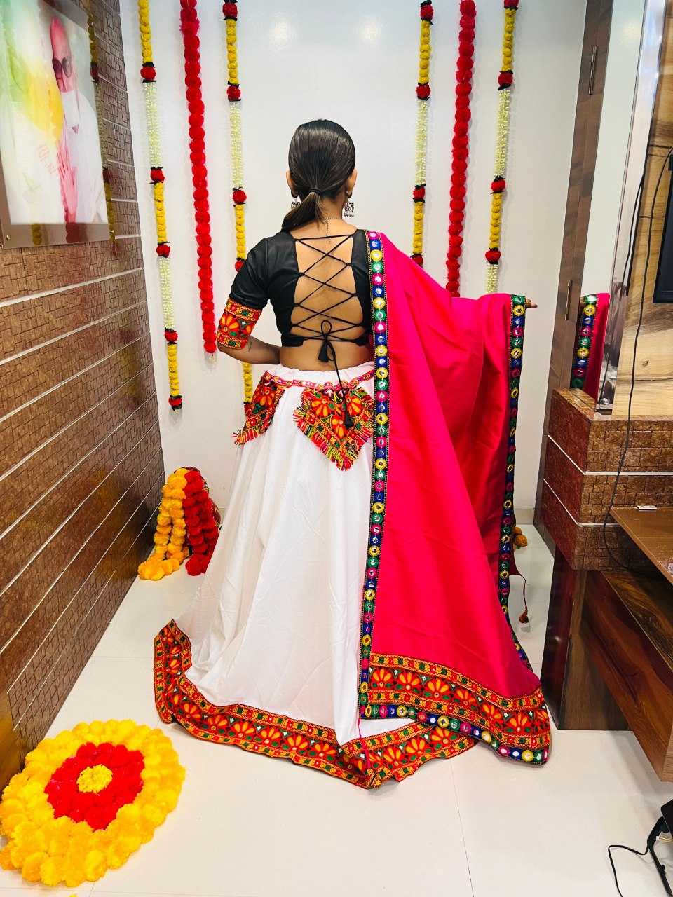 Ynf Silk Cotton RIN227 7050 Lehengas Festive Collections Wholesale Designer Lehenga Choli Navratri Chaniya Choli Manufacturer
