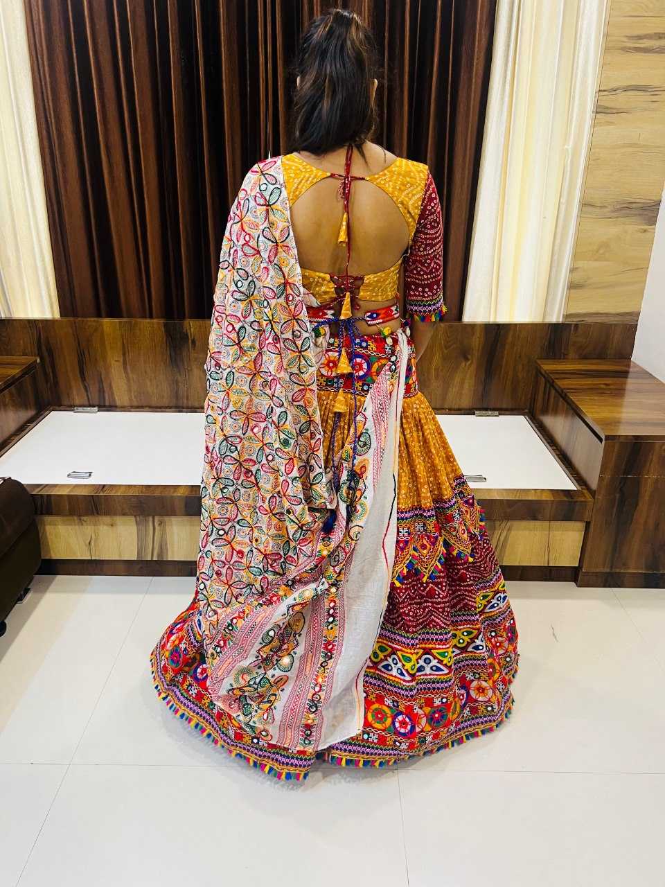 Ynf Silk Cotton RIN227 7051 Lehengas Festive Collections Wholesale Designer Lehenga Navratri Chaniya Choli Manufacturer