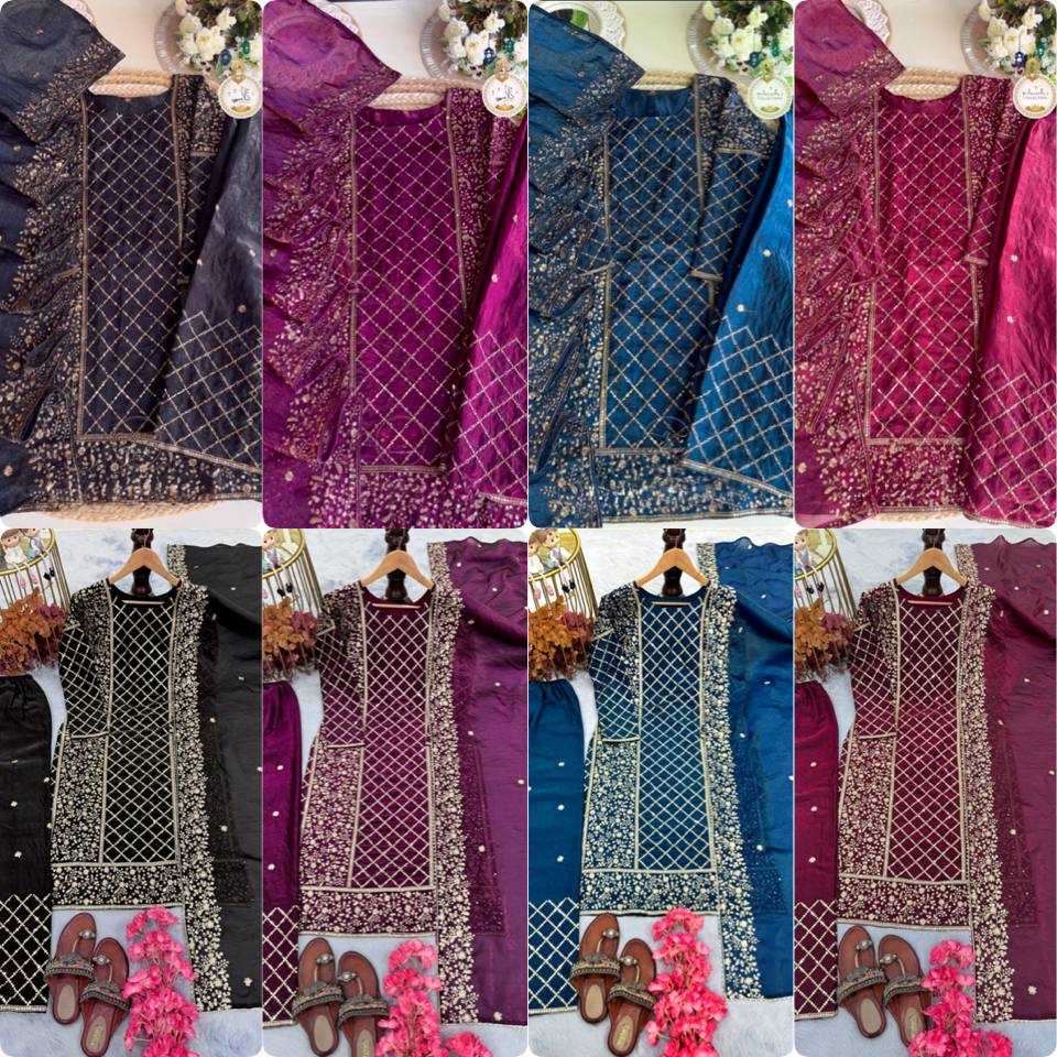 Ynf Silk KESH141 1088 Suits & Dresses Wholesale Palazzo Suit Designer Suits Silk Suits Manufacturer