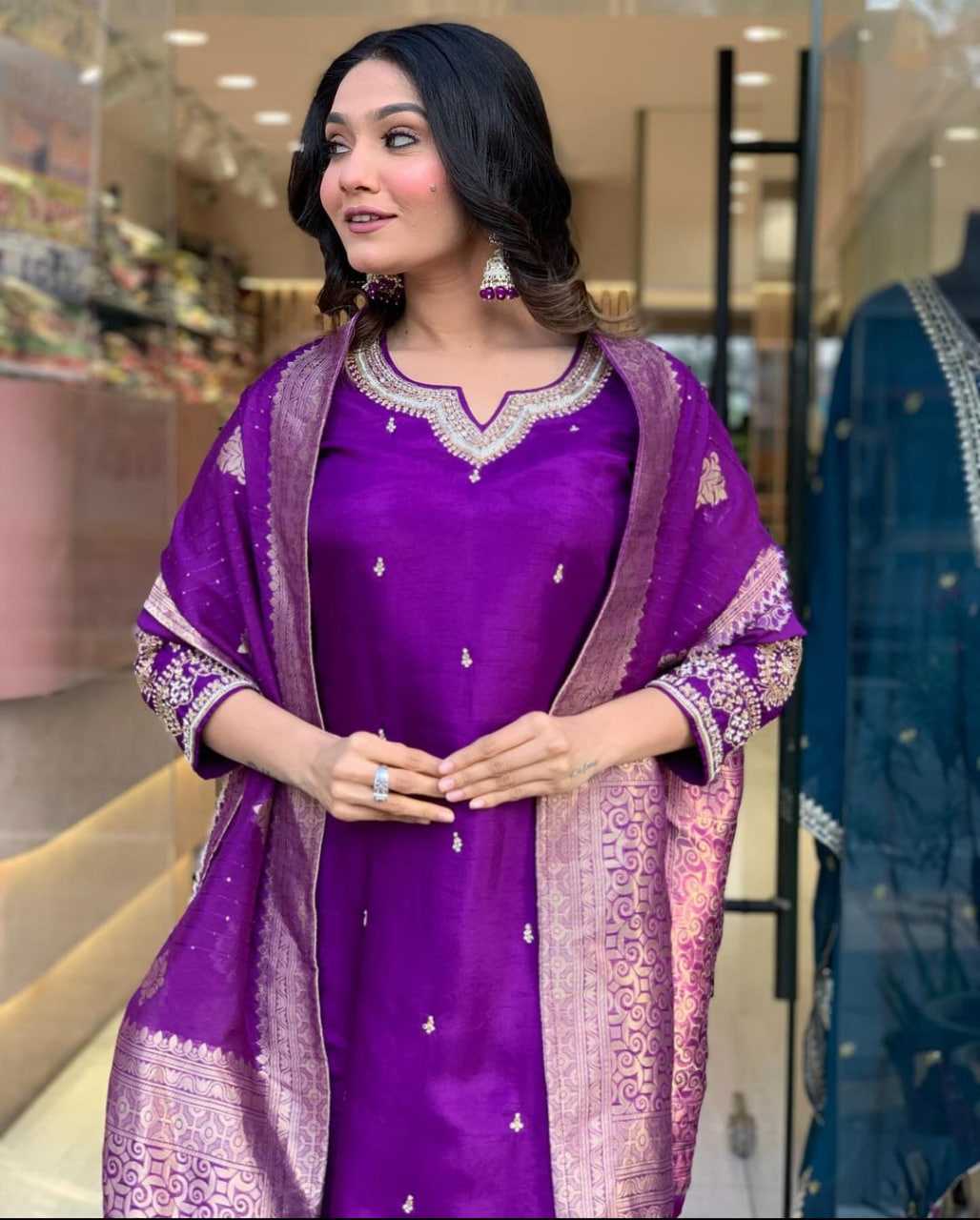 Ynf Silk KESH334 AASHI Suits & Dresses Wholesale Ladies Suits Embroidery Suits Party wear suits Manufacturer