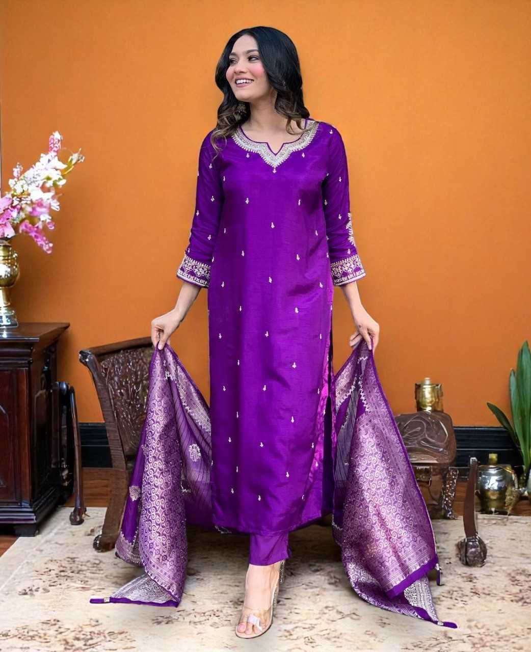 Ynf Silk KESH334 AASHI Suits & Dresses Wholesale Ladies Suits Embroidery Suits Party wear suits Manufacturer
