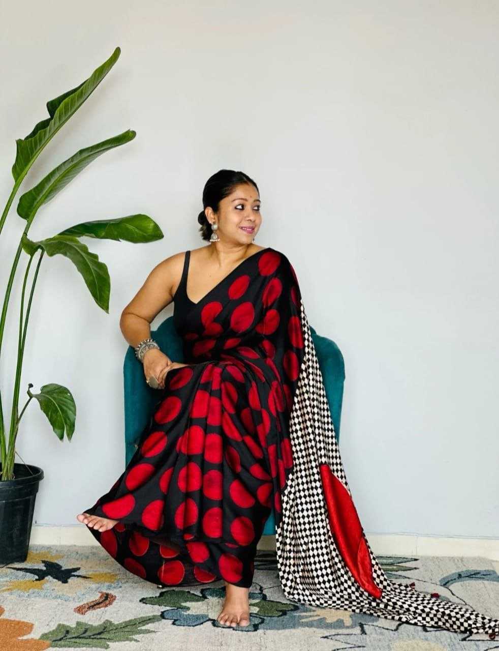 Ynf Silk KESH495 Ajrakh Print Sarees Wholesale Party Wear Sarees Printed Sarees Ajrakh Sarees Manufacturer