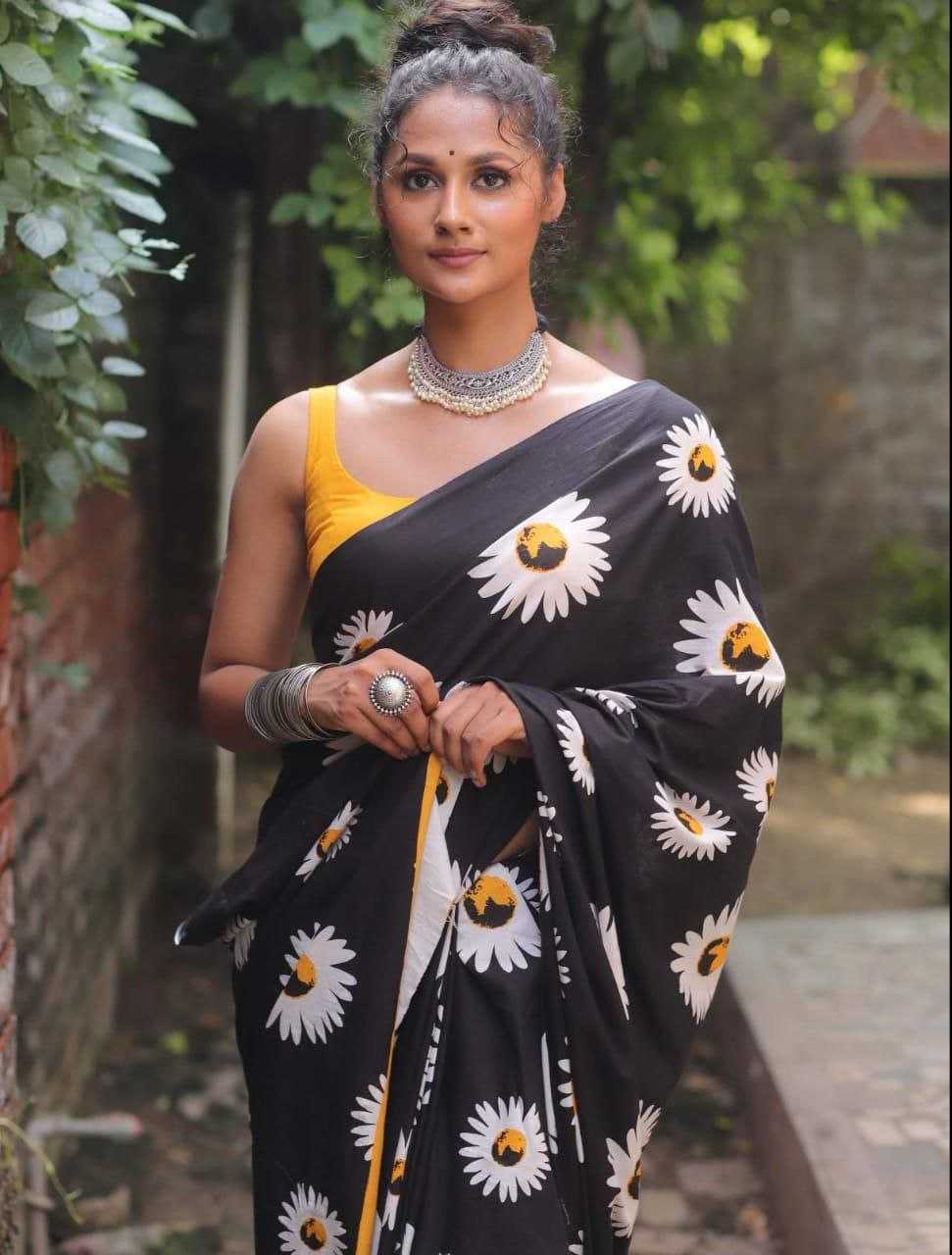 Ynf Silk KESH495 Ajrakh Print Sarees Wholesale Party Wear Sarees Printed Sarees Ajrakh Sarees Manufacturer