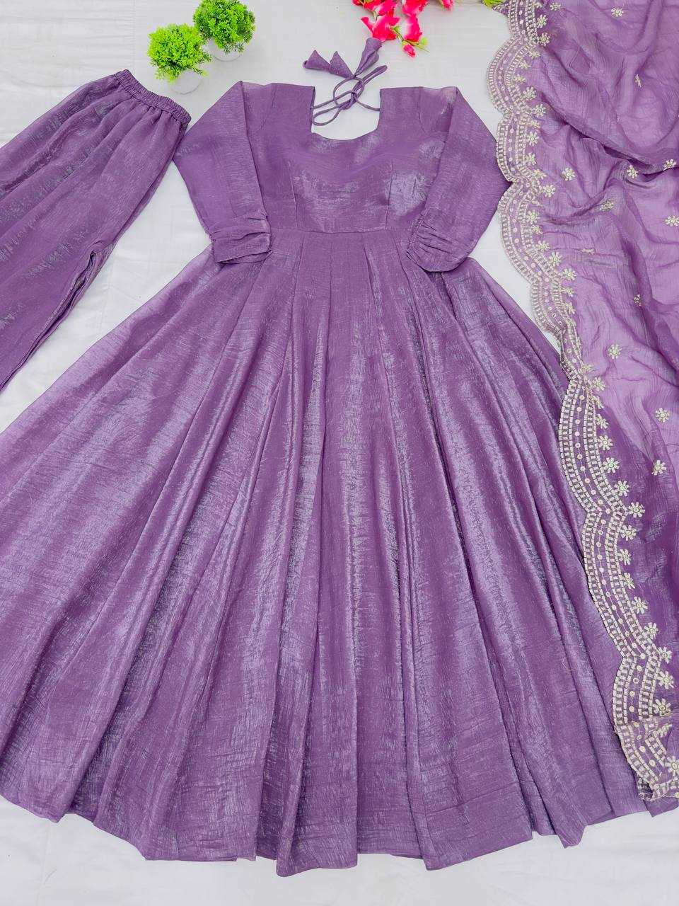 Ynf Silk KESH499 407 Gowns Wholesale Fancy Gowns Anarkali Gown Party Gowns Long Gowns Manufacturer