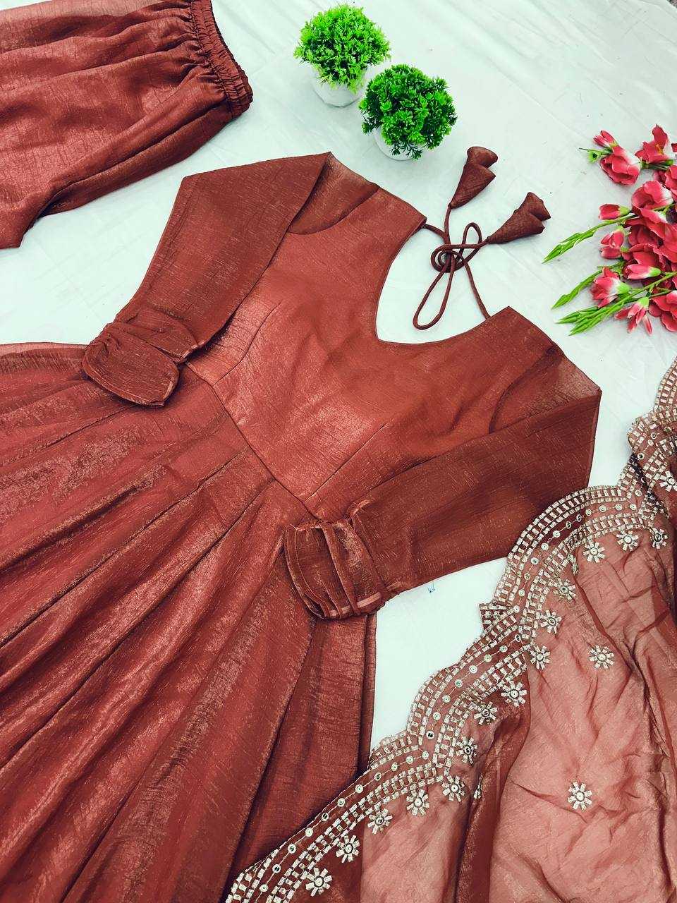 Ynf Silk KESH499 407 Gowns Wholesale Fancy Gowns Anarkali Gown Party Gowns Long Gowns Manufacturer