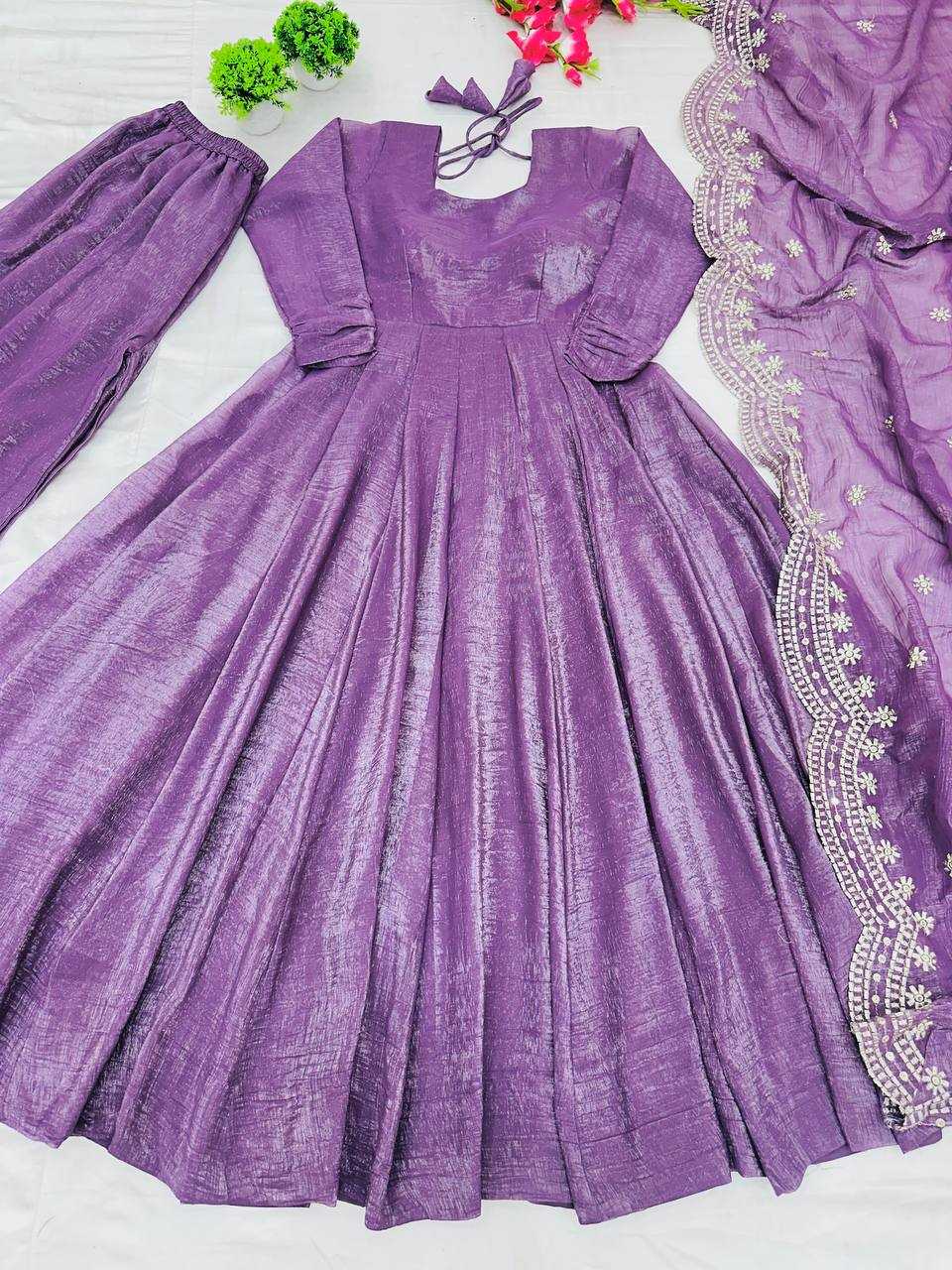 Ynf Silk KESH499 407 Gowns Wholesale Fancy Gowns Anarkali Gown Party Gowns Long Gowns Manufacturer
