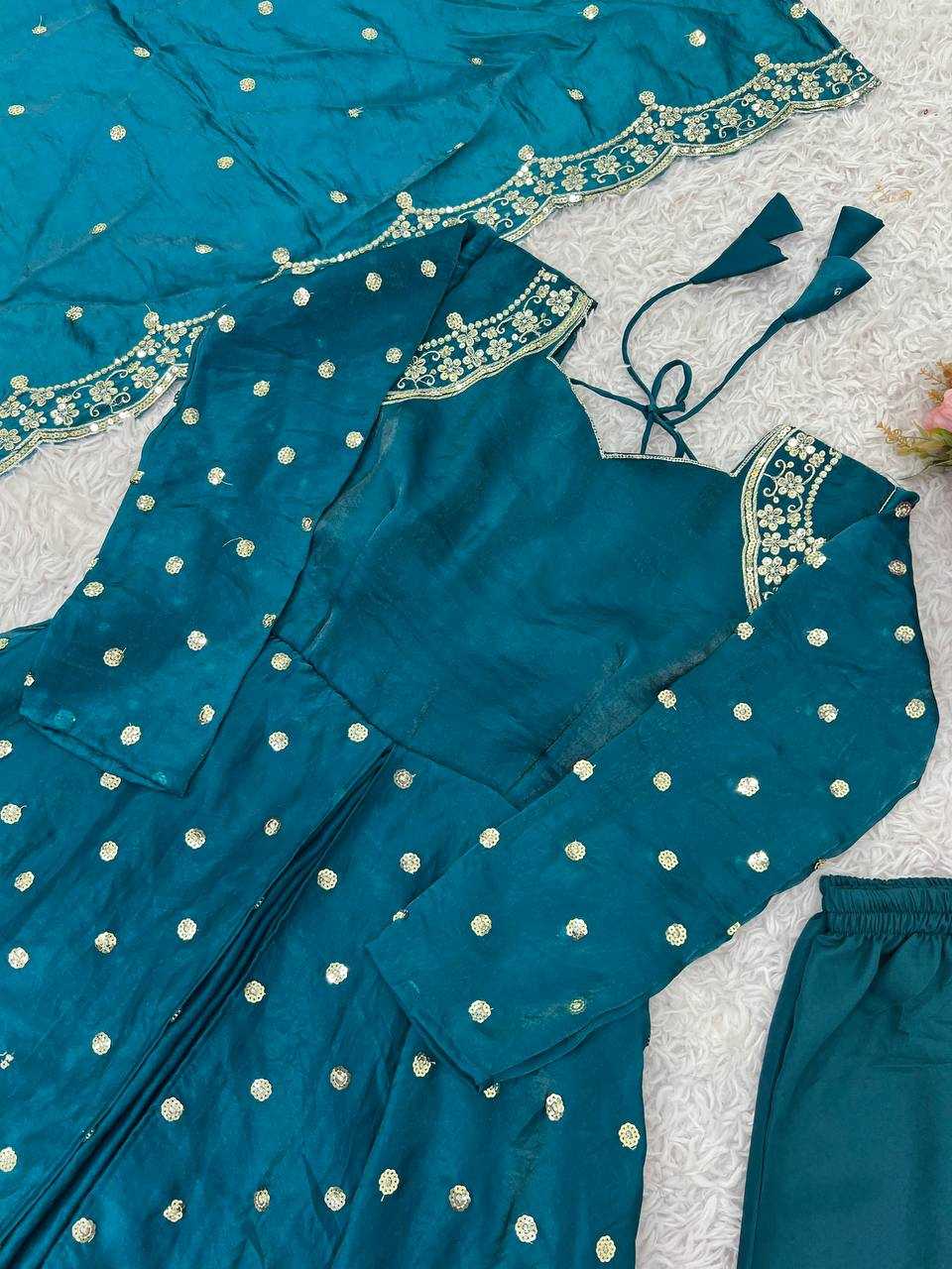 Ynf Silk KESH499 516 Gowns Wholesale Fancy Gowns Embroidery Gowns Anarkali Gown Long Gowns Sequin Gowns Manufacturer