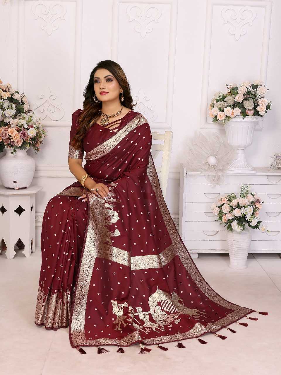 Ynf Silk RIN144 Heena Silk Sarees Wedding Collections Festive Collections Wholesale Designer Silk Sarees Silk Sarees For Weddings Festival Silk Sarees Manufacturer