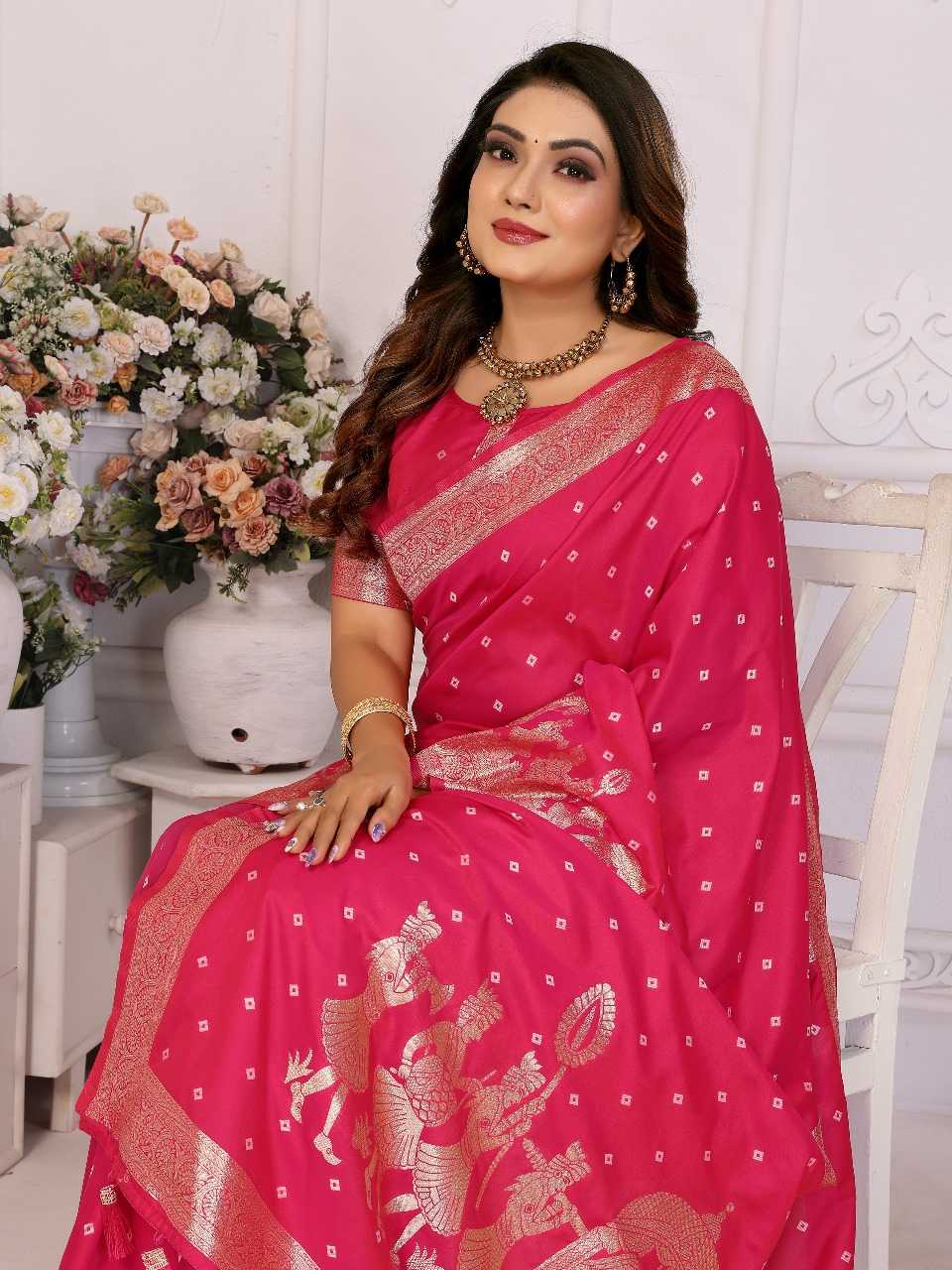 Ynf Silk RIN144 Heena Silk Sarees Wedding Collections Festive Collections Wholesale Designer Silk Sarees Silk Sarees For Weddings Festival Silk Sarees Manufacturer