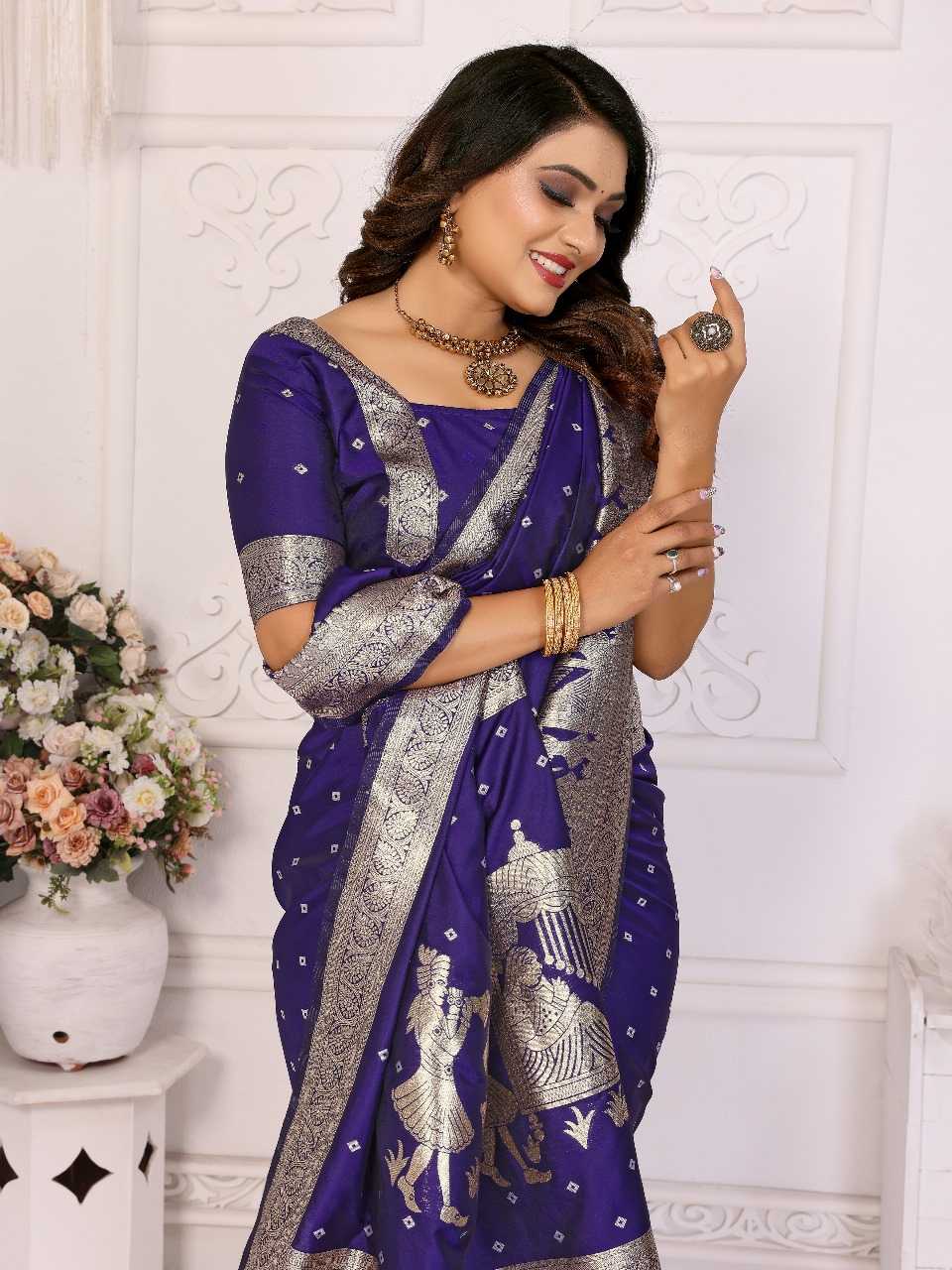 Ynf Silk RIN144 Heena Silk Sarees Wedding Collections Festive Collections Wholesale Designer Silk Sarees Silk Sarees For Weddings Festival Silk Sarees Manufacturer