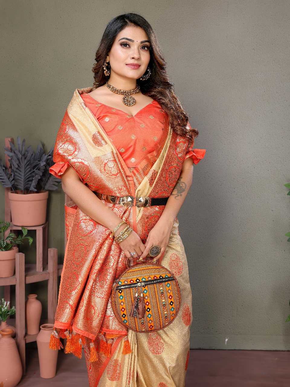 Ynf Silk RIN144 Jugani Silk Sarees Wedding Collections Festive Collections Wholesale Traditional Silk Sarees Designer Silk Sarees Silk Sarees For Weddings Manufacturer