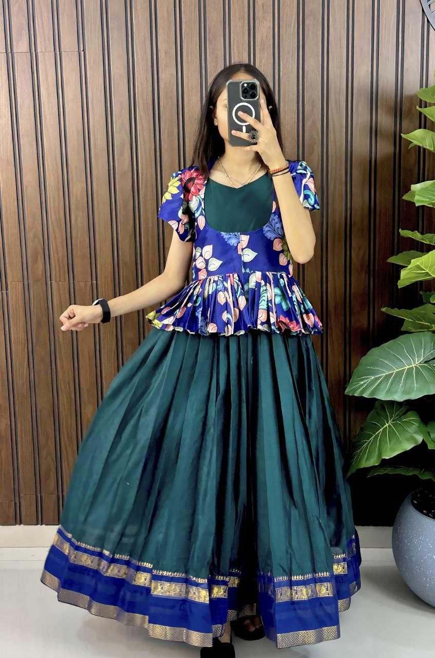 Ynf Silk RIN161 heavy silk Gowns Wholesale Fancy Gowns Anarkali Gown Long Gowns Manufacturer