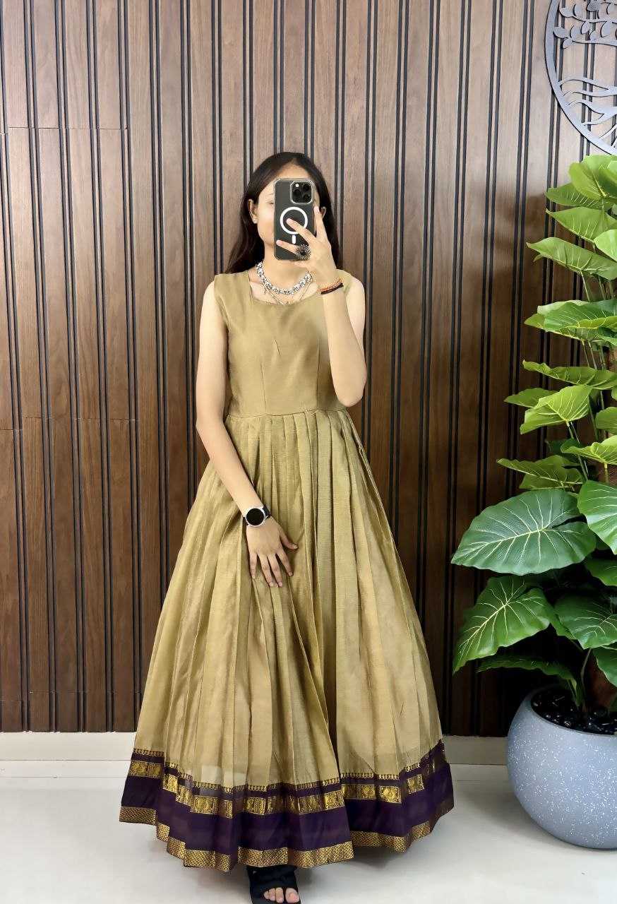 Ynf Silk RIN161 heavy silk Gowns Wholesale Fancy Gowns Anarkali Gown Long Gowns Manufacturer