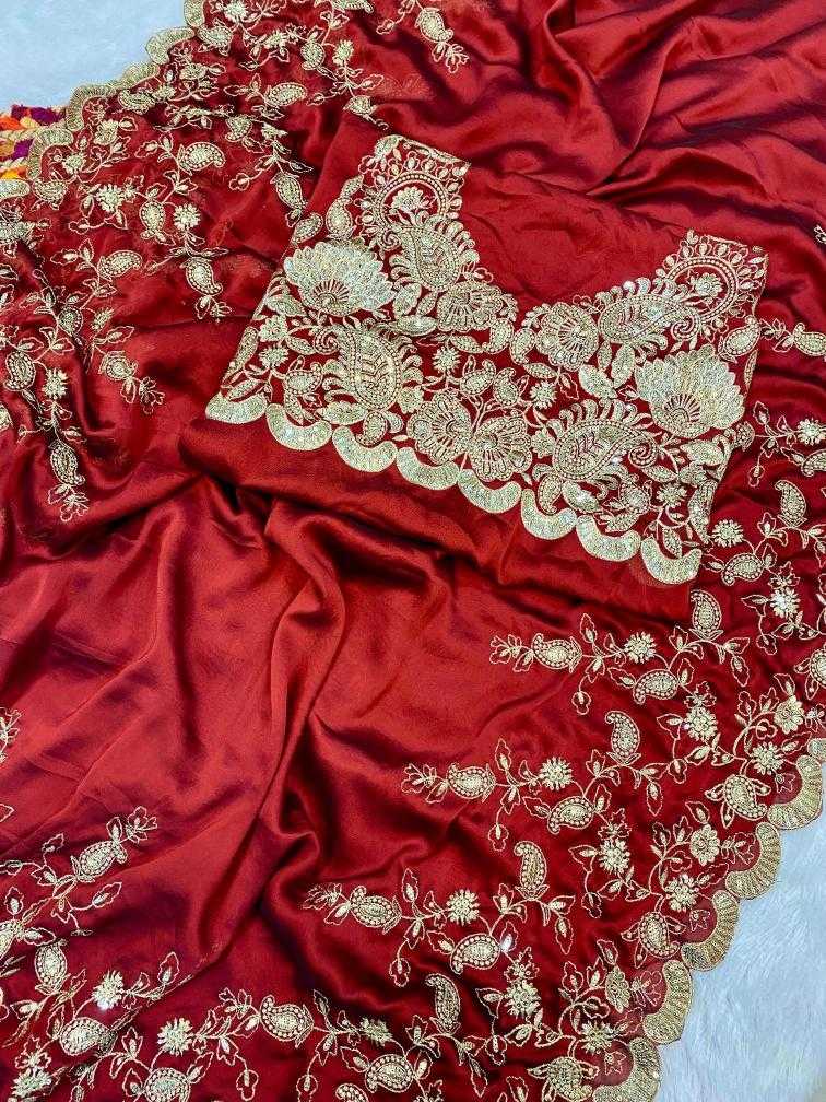 Ynf Silk RIN164 inspired Silk Sarees Wedding Collections Wholesale Designer Silk Sarees Silk Sarees For Weddings Embroidered Silk Sarees Manufacturer
