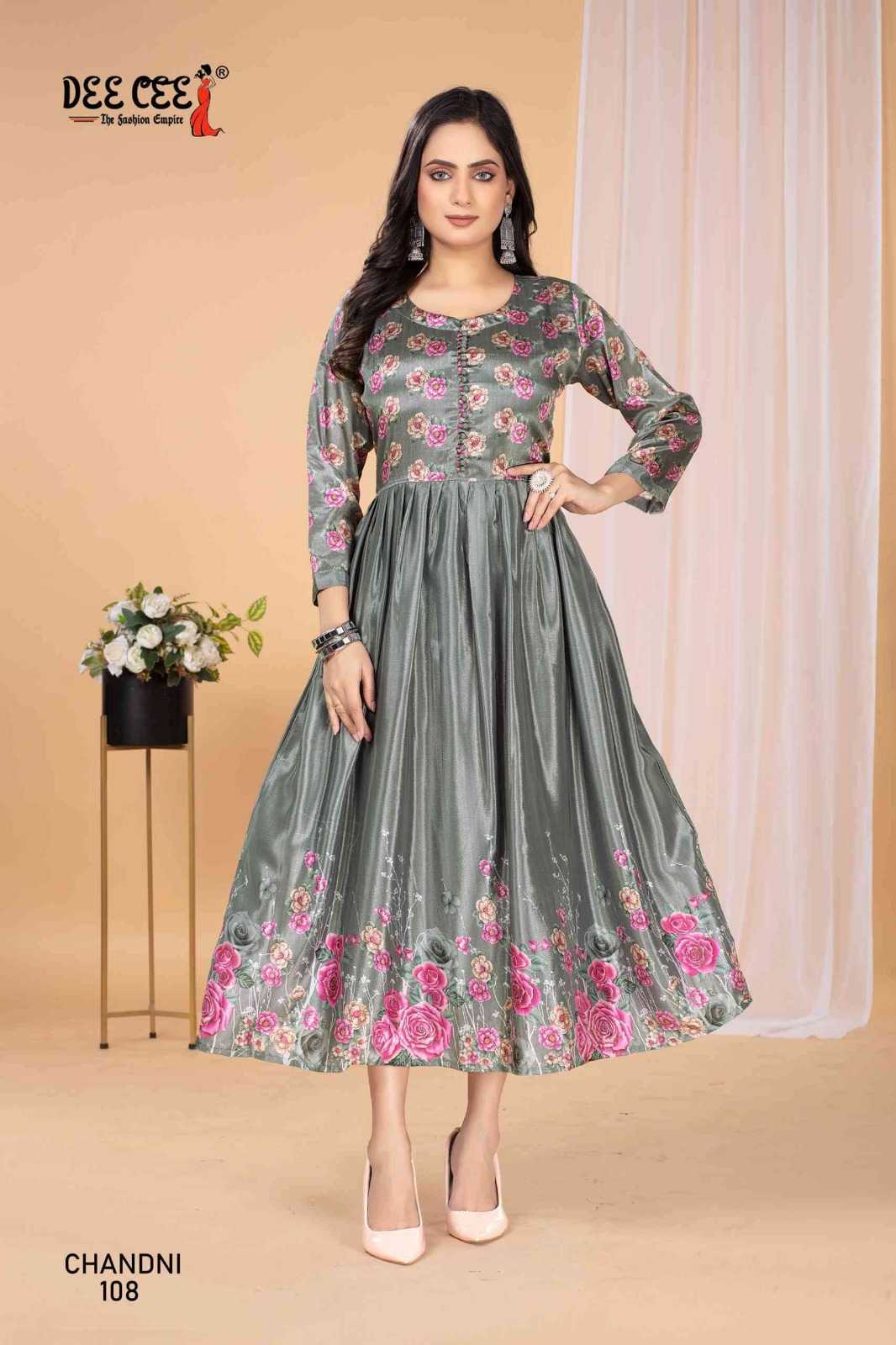 Ynf Silk RIN190 CHANDNI Setwise Collections Wholesale Gowns Catalogs Manufacturer