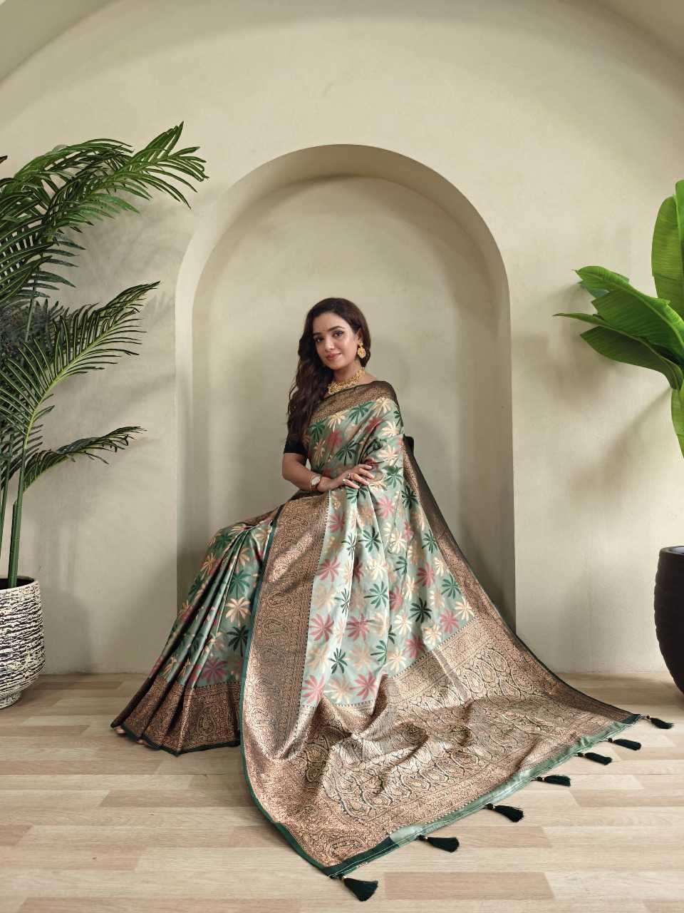 Ynf Silk RIN197 2998 Silk Sarees Wholesale Party Wear Silk Sarees Designer Silk Sarees Fancy Silk Sarees Manufacturer