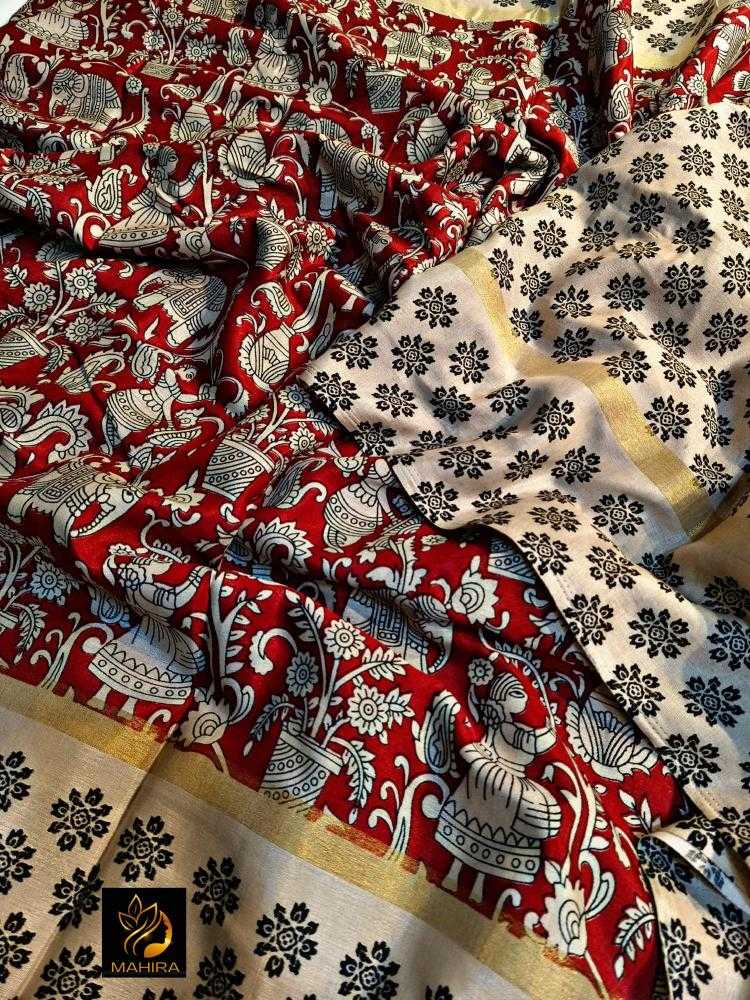 Ynf Silk RIN203 maheshwari Silk Sarees Festive Collections Wholesale Designer Silk Sarees Kalamkari Silk Sarees Mahashivratri Collections Manufacturer
