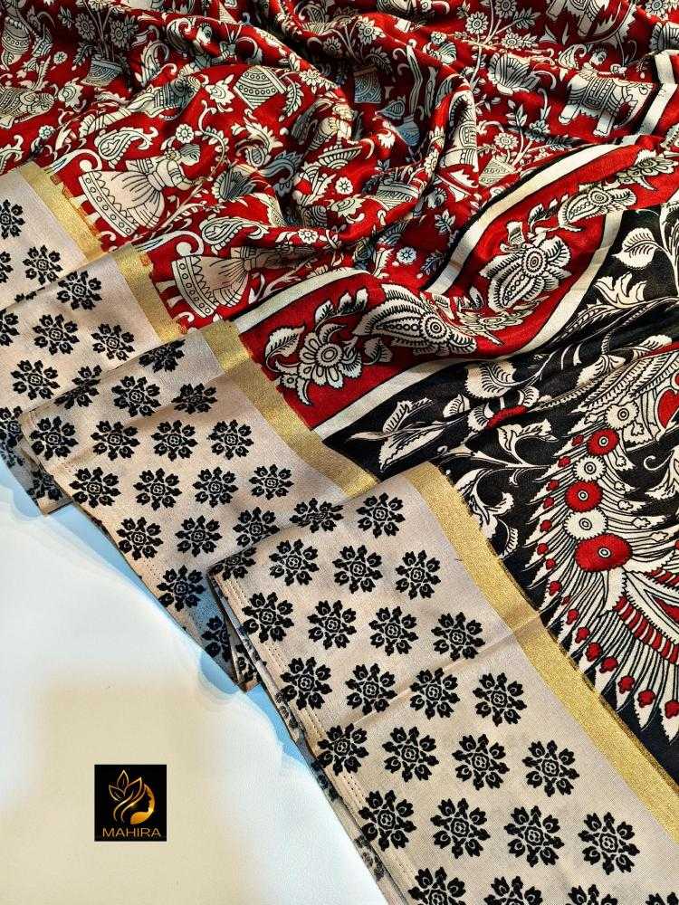 Ynf Silk RIN203 maheshwari Silk Sarees Festive Collections Wholesale Designer Silk Sarees Kalamkari Silk Sarees Mahashivratri Collections Manufacturer