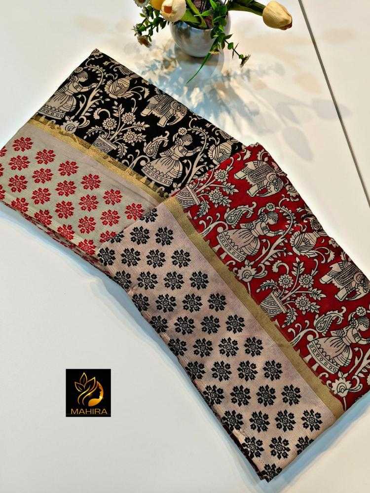 Ynf Silk RIN203 maheshwari Silk Sarees Festive Collections Wholesale Designer Silk Sarees Kalamkari Silk Sarees Mahashivratri Collections Manufacturer