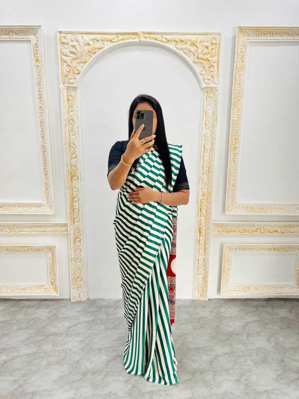 Ynf Silk RIN207 2204 Sarees Silk Sarees Wholesale Crape Satin Sarees Gajji Modal Sarees Silk Sarees For Weddings Manufacturer