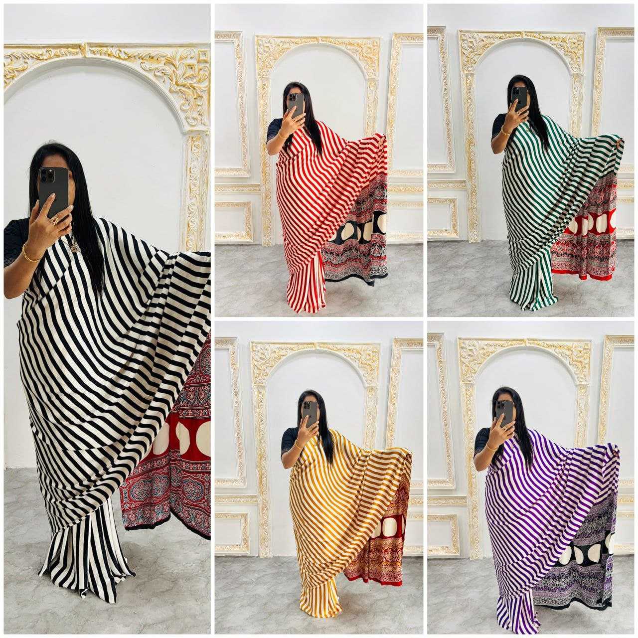 Ynf Silk RIN207 2204 Sarees Silk Sarees Wholesale Crape Satin Sarees Gajji Modal Sarees Silk Sarees For Weddings Manufacturer