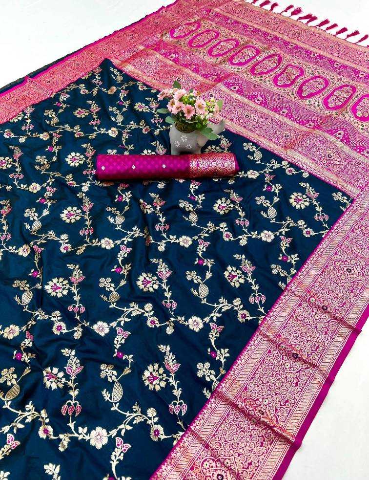Ynf Silk RIN209 RAGINI-Vol-4 Silk Sarees Wedding Collections Wholesale Banarasi Silk Sarees Zari Border Silk Sarees Silk Sarees For Weddings Manufacturer