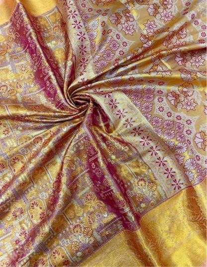 Ynf Silk RIN209 Sketch-2 Silk Sarees Wedding Collections Wholesale Designer Silk Sarees Silk Sarees For Weddings Kanchipuram Silk Sarees Manufacturer