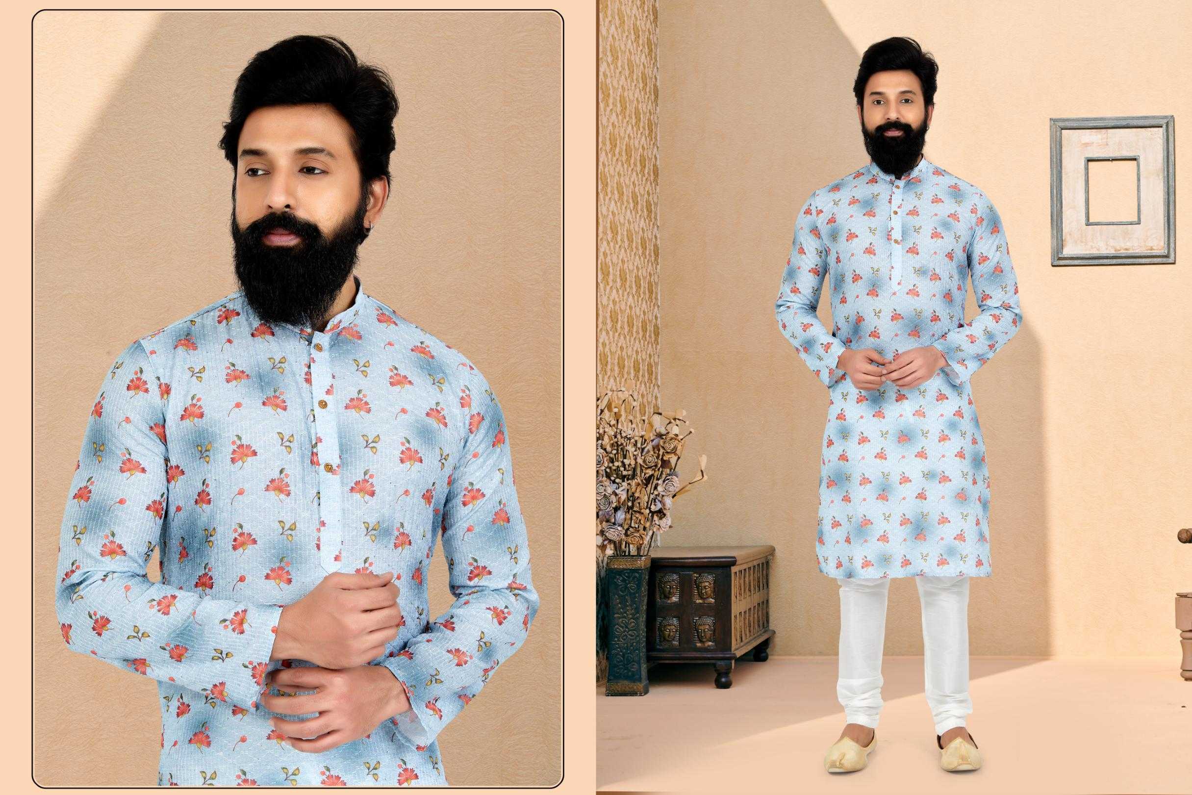 Ynf Silk RIN223 3147 B Mens Wear Wholesale Mens Kurtas Mens Kurta Pyjama Men Wedding kurta Manufacturer