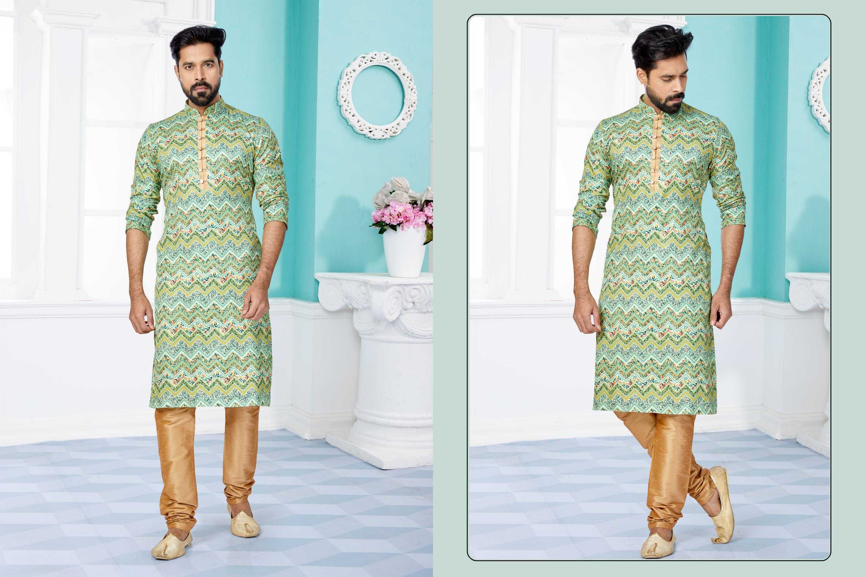 Ynf Silk RIN223 3148 C Mens Wear Wholesale Mens Kurtas Mens Kurta Pyjama Men Wedding kurta Manufacturer