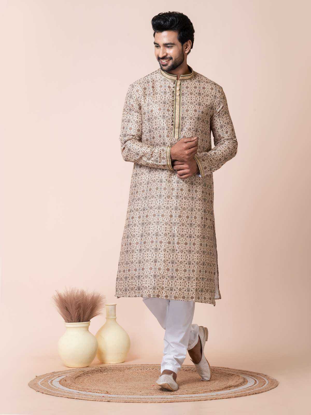 Ynf Silk RIN223 3476B Mens Wear Wholesale Mens Kurtas Mens Kurta Pyjama Men Wedding kurta Manufacturer