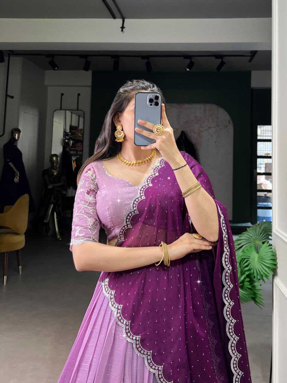 Ynf Silver Plated KESH495 Silver Glosy Lehengas Wedding Collections Wholesale Lehenga For Engagement Sangeet Outfits Manufacturer