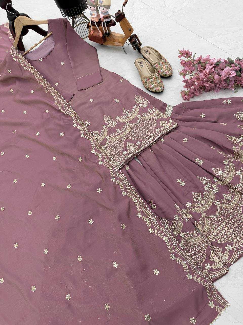 Ynf Simar silk KESH158 9015 Suits & Dresses Wedding Collections Festive Collections Wholesale Sharara Salwar Suits Ladies Silk Suit Wedding Outfits Manufacturer