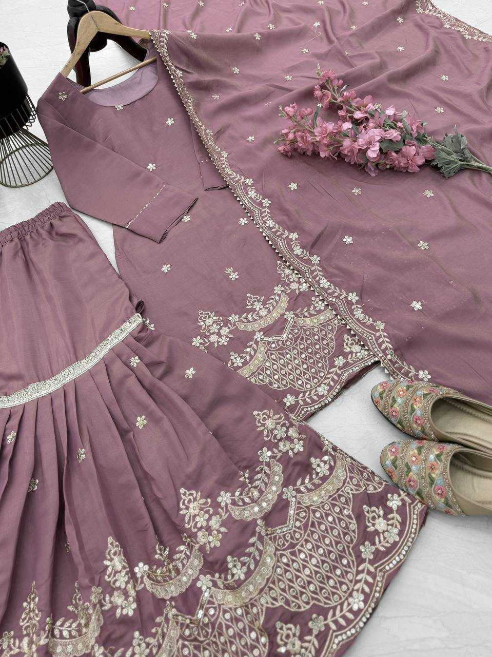 Ynf Simar silk KESH158 9015 Suits & Dresses Wedding Collections Festive Collections Wholesale Sharara Salwar Suits Ladies Silk Suit Wedding Outfits Manufacturer