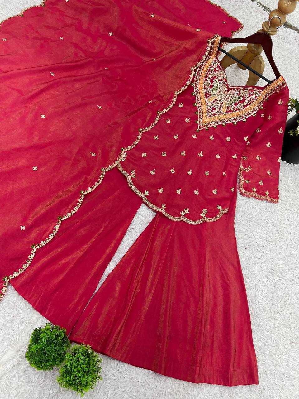 Ynf Simar silk KESH499 852 Suits & Dresses Wholesale Sharara Salwar Suits Embroidery Suits Wedding Suits Manufacturer