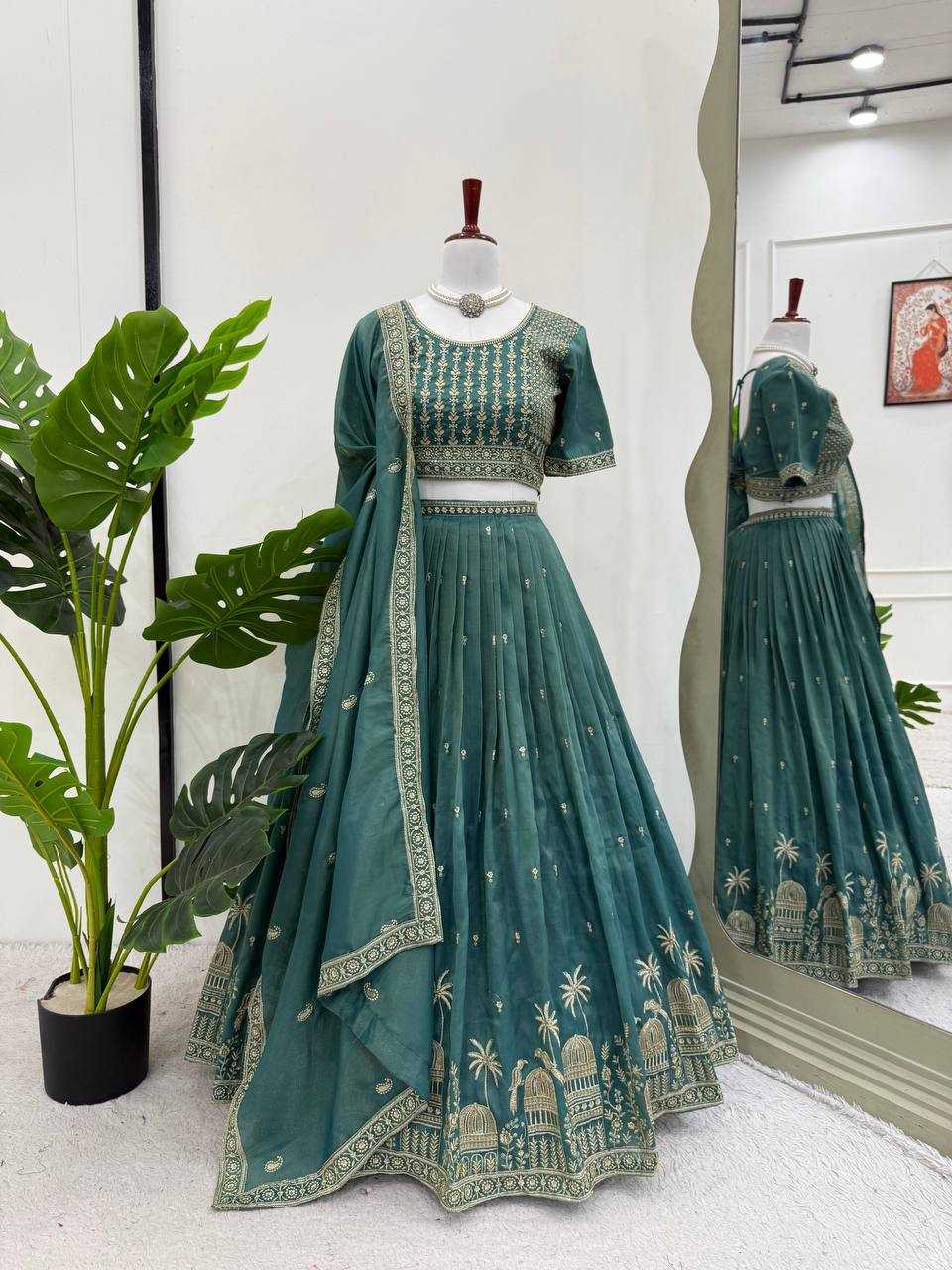 Ynf Simar silk RIN162 363 Lehengas Festive Collections Wholesale Designer Lehenga Navratri Chaniya Choli Manufacturer