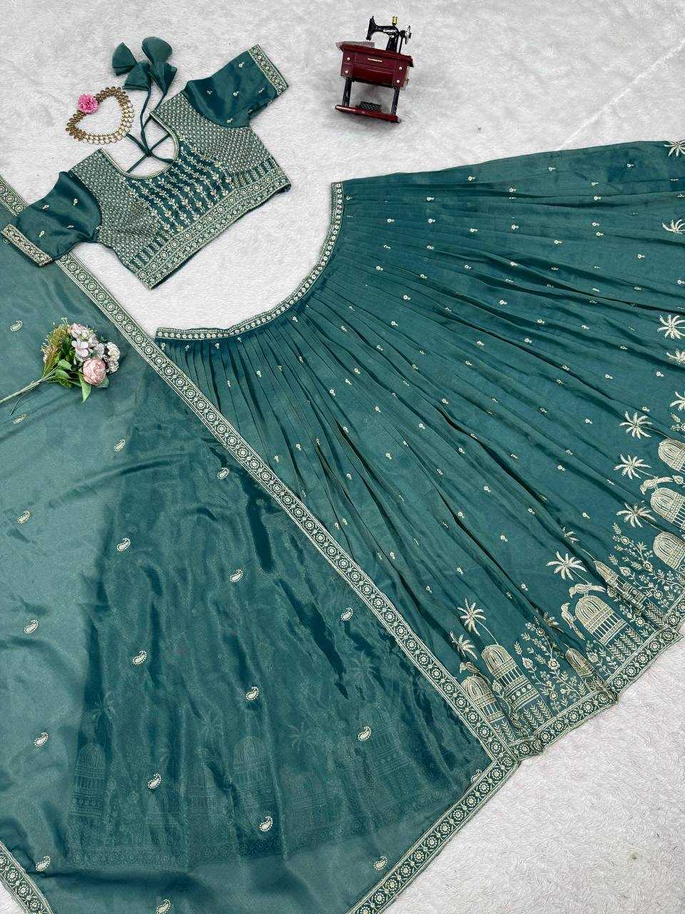 Ynf Simar silk RIN162 363 Lehengas Festive Collections Wholesale Designer Lehenga Navratri Chaniya Choli Manufacturer