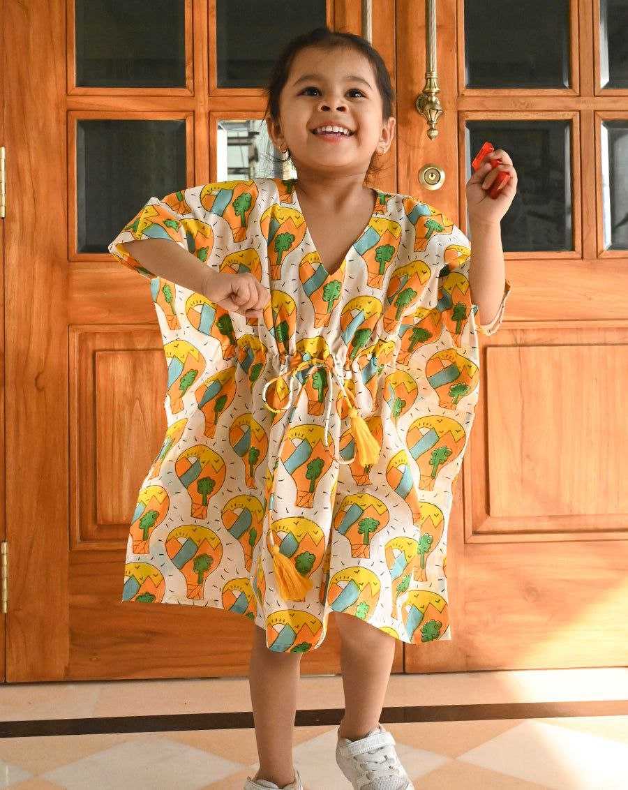 Ynf Slub Reyon RIN107 352 Kids Wear Wholesale Kids Frocks Girls Frock Girls Cotton Frocks Manufacturer