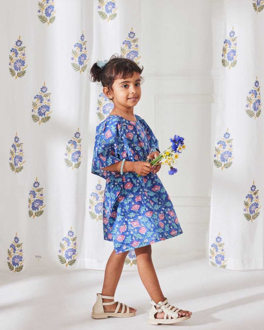 Ynf Slub Reyon RIN107 352 Kids Wear Wholesale Kids Frocks Girls Frock Girls Cotton Frocks Manufacturer