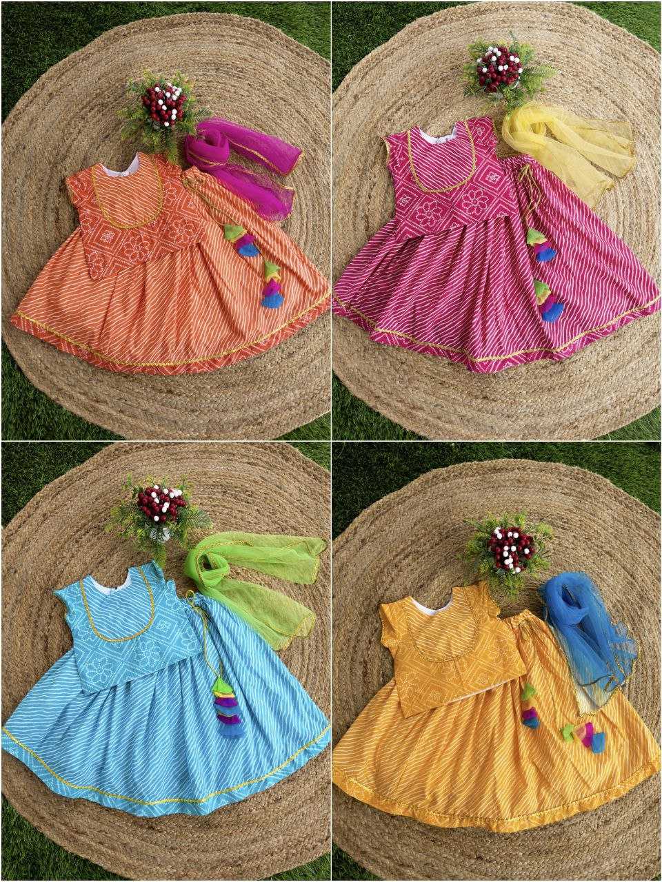 Ynf Slub Reyon RIN107 353 Kids Wear Wholesale Kids Traditional Outfits Kids Lehenga Choli Kids Navratri Outfits Baby Girl Lehenga Manufacturer