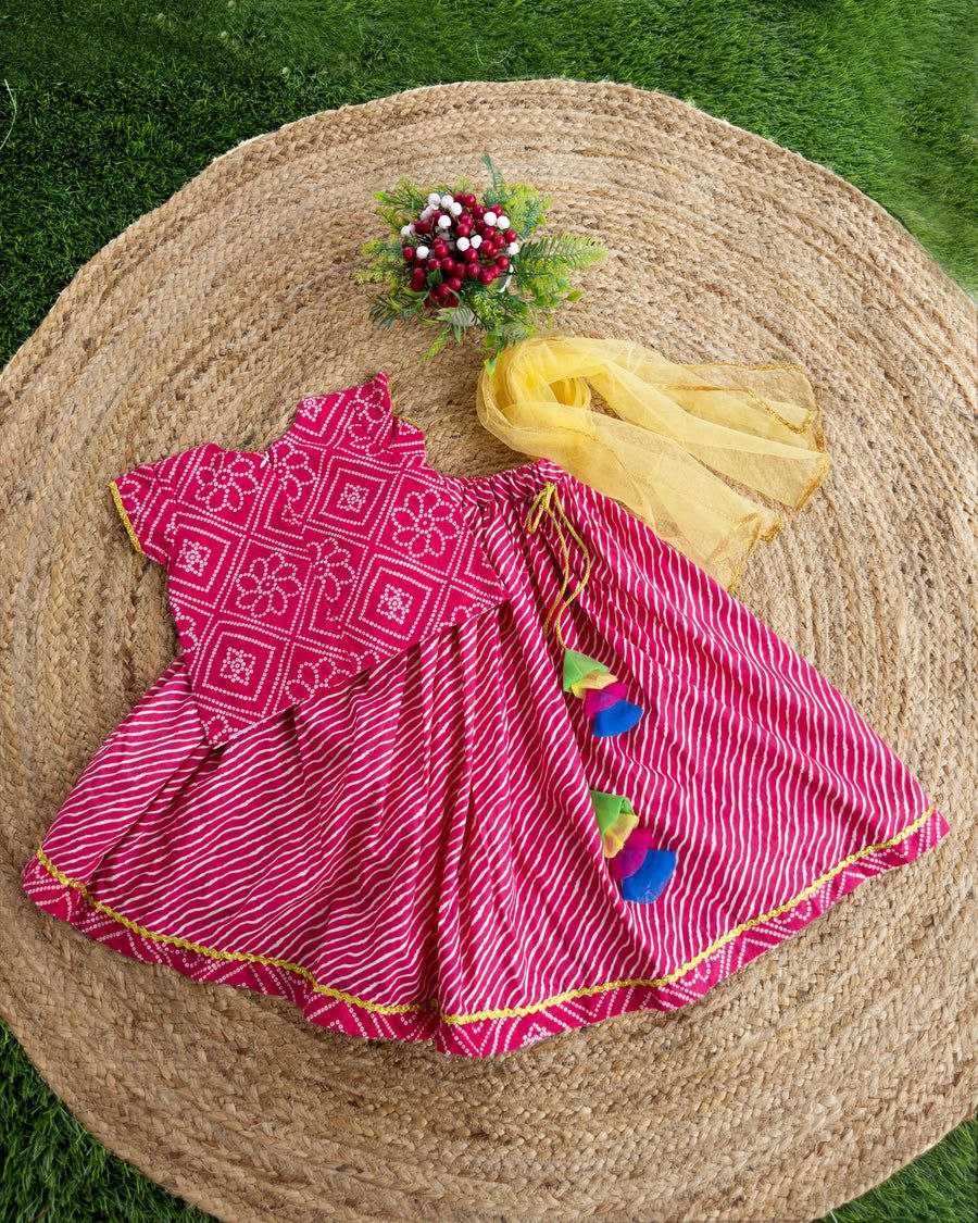 Ynf Slub Reyon RIN107 353 Kids Wear Wholesale Kids Traditional Outfits Kids Lehenga Choli Kids Navratri Outfits Baby Girl Lehenga Manufacturer