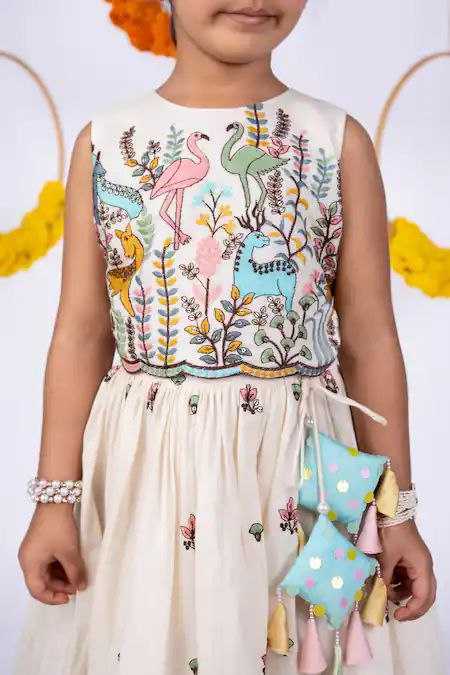 Ynf Soft Cotton RIN107 301 Kids Wear Wholesale Kids Frocks Girls Ethnic Wear Kids Wedding Outfits Manufacturer