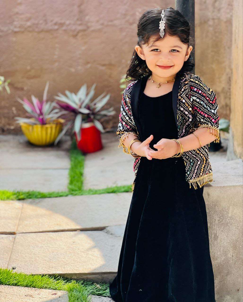 Ynf Soft Cotton RIN107 304 Kids Wear Wholesale Kids Lehenga Kids Lehenga Choli Kids Wedding Outfits Manufacturer