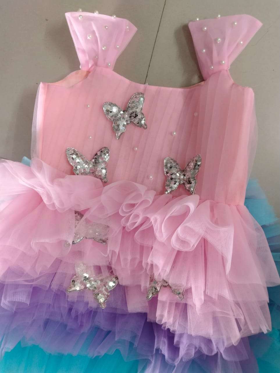 Ynf Soft Cotton RIN107 310 Kids Wear Wholesale Kids Frocks Girls Frock Girls Cotton Frocks Manufacturer